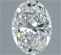 Natural Diamond 1.01 Carats, Oval with  Cut, F Color, VS2 Clarity and Certified by GIA