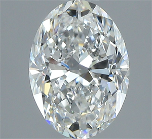 Picture of Natural Diamond 1.01 Carats, Oval with  Cut, F Color, VS2 Clarity and Certified by GIA