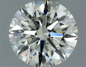 Foto Diamante Natural 0.50 quilates, Redondo , Color L, claridad VS1 y certificado GIA de