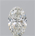 Diamante Natural 0.70 quilates, Ovalado , Color I, claridad VVS2 y certificado GIA
