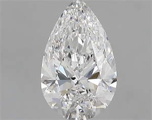 Picture of Natural Diamond 0.70 Carats, Pear with  Cut, E Color, VVS2 Clarity and Certified by GIA