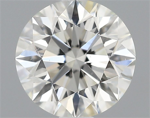 Picture of Natural Diamond 0.90 Carats, Round with Excellent Cut, G Color, VS2 Clarity and Certified by IGI