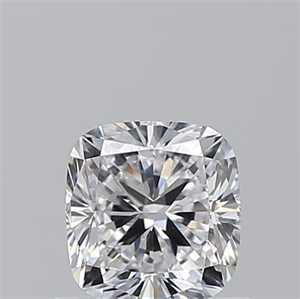 Foto Diamante Natural 0.70 quilates, Del cojín , Color D, claridad VVS1 y certificado GIA de