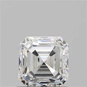 Foto Diamante Natural 1.01 quilates, Asscher , Color G, claridad VS1 y certificado GIA de