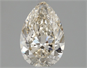 Natural Diamond 1.50 Carats, Pear with  Cut, L Color, IF Clarity and Certified by GIA