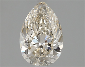 Picture of Natural Diamond 1.50 Carats, Pear with  Cut, L Color, IF Clarity and Certified by GIA