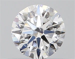 Foto Diamante Natural 0.40 quilates, Redondo , Color D, claridad SI1 y certificado GIA de