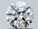 Diamante Natural 0.80 quilates, Redondo , Color F, claridad VS1 y certificado GIA