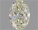 Natural Diamond 1.01 Carats, Oval with  Cut, M Color, VVS1 Clarity and Certified by GIA