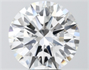 Lab Grown Diamond 6.02 Carats, Round with Excellent Cut, E Color, VS1 Clarity and Certified by IGI