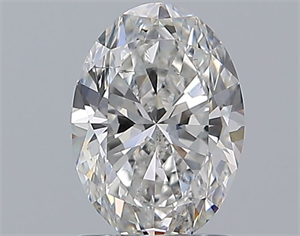 Picture of Natural Diamond 1.21 Carats, Oval with  Cut, F Color, SI1 Clarity and Certified by GIA