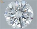 Lab Grown Diamond 2.86 Carats, Round with Ideal Cut, E Color, VS1 Clarity and Certified by IGI