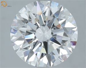 Picture of Lab Grown Diamond 2.86 Carats, Round with Ideal Cut, E Color, VS1 Clarity and Certified by IGI