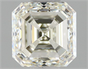 Diamante Natural 1.02 quilates, Asscher , Color J, claridad VVS2 y certificado IGI