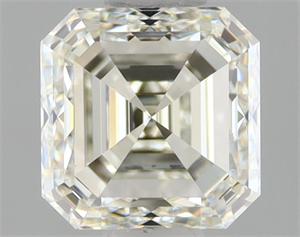 Foto Diamante Natural 1.02 quilates, Asscher , Color J, claridad VVS2 y certificado IGI de