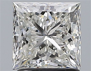 Picture of Natural Diamond 1.60 Carats, Princess with  Cut, I Color, VS1 Clarity and Certified by GIA