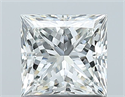 Natural Diamond 1.01 Carats, Princess with  Cut, H Color, VVS2 Clarity and Certified by GIA