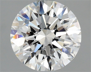Picture of Natural Diamond 1.70 Carats, Round with Excellent Cut, E Color, VS2 Clarity and Certified by GIA