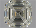 Diamante Natural 3.01 quilates, Esmeralda , Color L, claridad VVS2 y certificado HRD