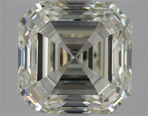 Foto Diamante Natural 3.01 quilates, Esmeralda , Color L, claridad VVS2 y certificado HRD de