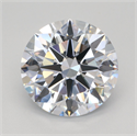 Lab Grown Diamond 4.00 Carats, Round with Ideal Cut, F Color, VS1 Clarity and Certified by IGI