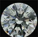 Diamante Natural 3.60 quilates, Redondo , Color J, claridad VVS2 y certificado GIA