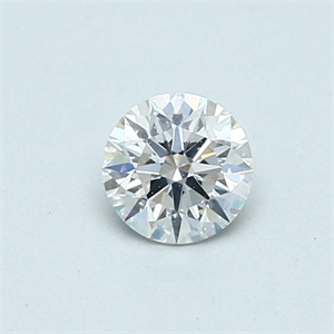 Picture of Natural Diamond 0.45 Carats, Round with Excellent Cut, E Color, SI2 Clarity and Certified by GIA