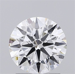 Picture of Lab Grown Diamond 1.53 Carats, Round with Ideal Cut, D Color, VS1 Clarity and Certified by IGI
