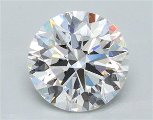 Picture of Lab Grown Diamond 4.06 Carats, Round with Ideal Cut, E Color, VVS2 Clarity and Certified by IGI