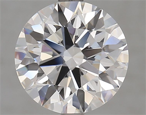 Picture of Lab Grown Diamond 3.42 Carats, Round with Ideal Cut, D Color, VVS2 Clarity and Certified by IGI