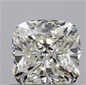 Natural Diamond 0.81 Carats, Cushion with  Cut, I Color, VS2 Clarity and Certified by GIA