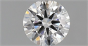 Diamante Natural 0.40 quilates, Redondo , Color F, claridad IF y certificado GIA
