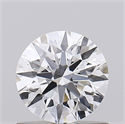 Lab Grown Diamond 0.73 Carats, Round with Ideal Cut, D Color, VVS2 Clarity and Certified by IGI