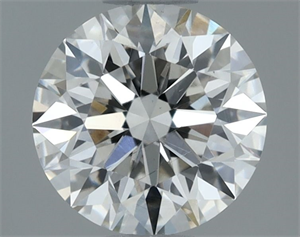 Picture of Natural Diamond 0.70 Carats, Round with Excellent Cut, I Color, VS1 Clarity and Certified by GIA