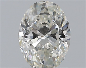 Picture of Natural Diamond 0.65 Carats, Oval with  Cut, H Color, VS2 Clarity and Certified by GIA