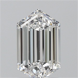 Picture of Natural Diamond 0.90 Carats, HEXAGONAL with  Cut, D Color, VS2 Clarity and Certified by GIA