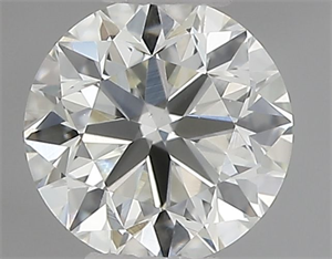 Foto Diamante Natural 0.50 quilates, Redondo , Color J, claridad VVS2 y certificado IGI de