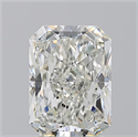 Natural Diamond 3.01 Carats, Radiant with  Cut, J Color, SI2 Clarity and Certified by GIA