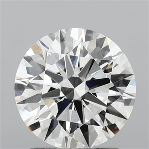 Picture of Lab Grown Diamond 2.20 Carats, Round with Ideal Cut, E Color, VVS2 Clarity and Certified by IGI