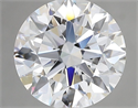 Lab Grown Diamond 3.00 Carats, Round with Ideal Cut, D Color, VVS1 Clarity and Certified by IGI