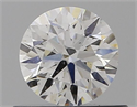 Natural Diamond 0.50 Carats, Round with Excellent Cut, E Color, SI1 Clarity and Certified by GIA
