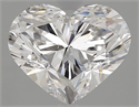 Natural Diamond 3.02 Carats, Heart with  Cut, E Color, SI2 Clarity and Certified by GIA