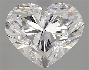 Picture of Natural Diamond 3.02 Carats, Heart with  Cut, E Color, SI2 Clarity and Certified by GIA