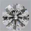 Del inventario de diamantes de laboratorio, 3.50 quilates, Redondo , Color E, claridad VVS2 y certificado IGI