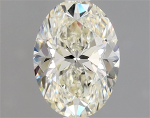 Picture of Natural Diamond 1.01 Carats, Oval with  Cut, I Color, VVS2 Clarity and Certified by GIA
