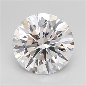 Picture of Lab Grown Diamond 2.39 Carats, Round with Ideal Cut, D Color, IF Clarity and Certified by IGI
