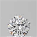 Natural Diamond 0.50 Carats, Round with Very Good Cut, D Color, VVS2 Clarity and Certified by GIA