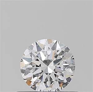 Picture of Natural Diamond 0.50 Carats, Round with Very Good Cut, D Color, VVS2 Clarity and Certified by GIA