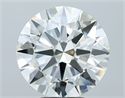 Diamante Natural 5.01 quilates, Redondo , Color J, claridad VVS2 y certificado GIA