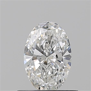 Picture of Natural Diamond 0.50 Carats, Oval with  Cut, F Color, VVS1 Clarity and Certified by GIA